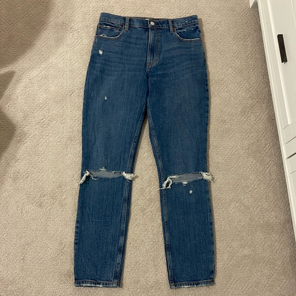 Abercrombie skinny hire rise jeans 8L